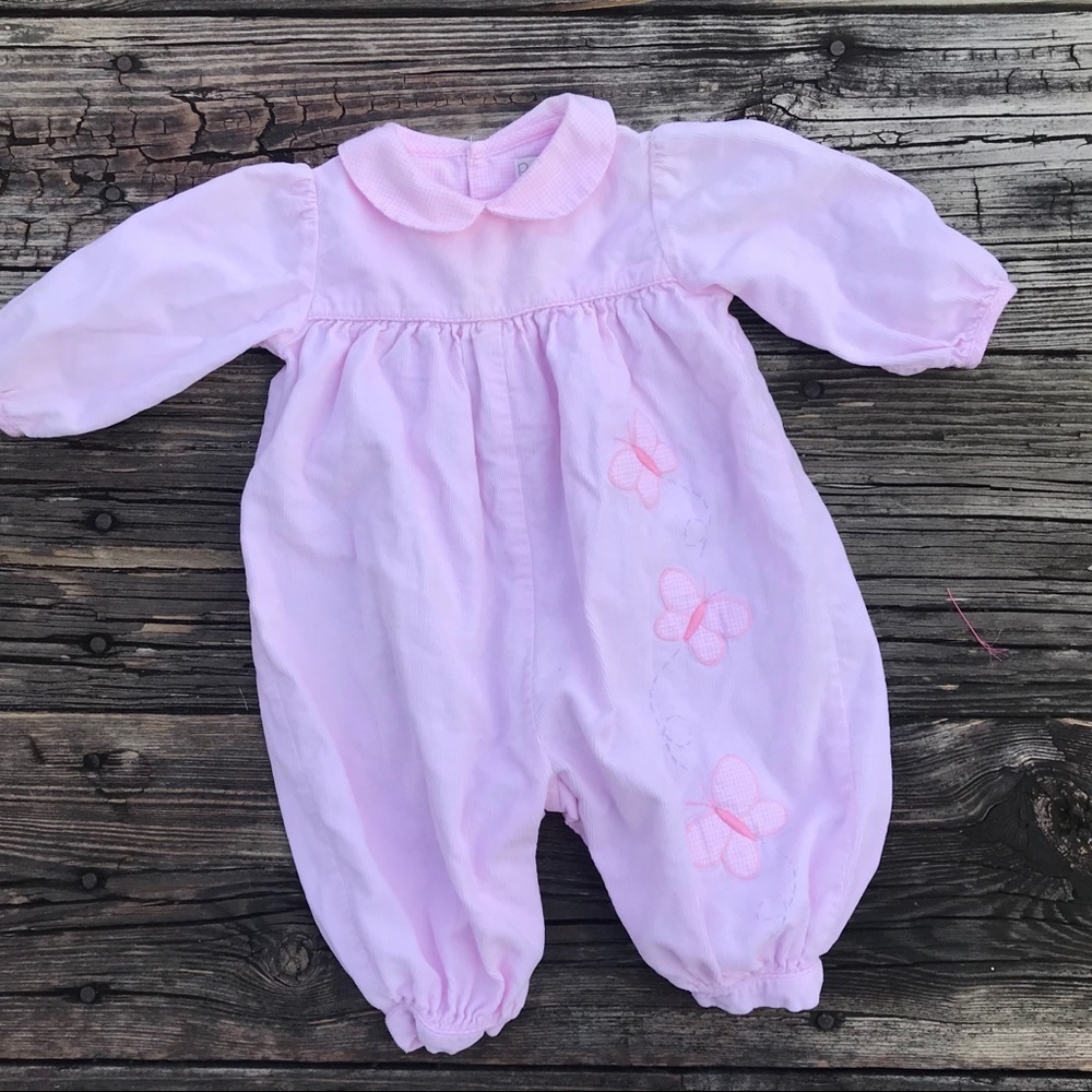 Pink Corduroy bubble